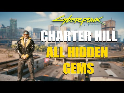 Cyberpunk 2077 - Charter Hill - All Hidden Gems