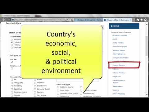 Business Databases Overview