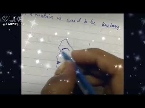 Beautiful girl came live on a piece of paper