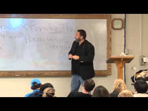 THEA 1030 Class 11 Intro to Theatre with Bobby Funk