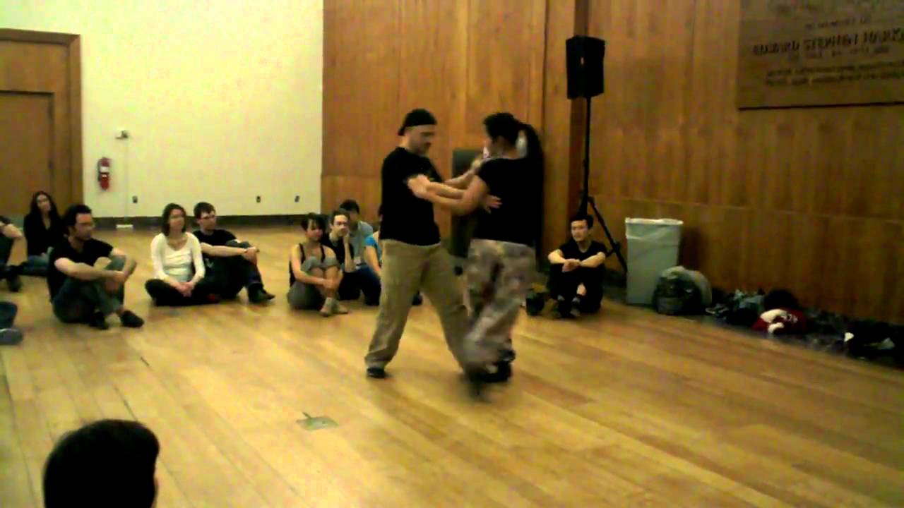 Homer & Cristina Ladas Colgada workshop 2 @ Yale Tango festival 2011