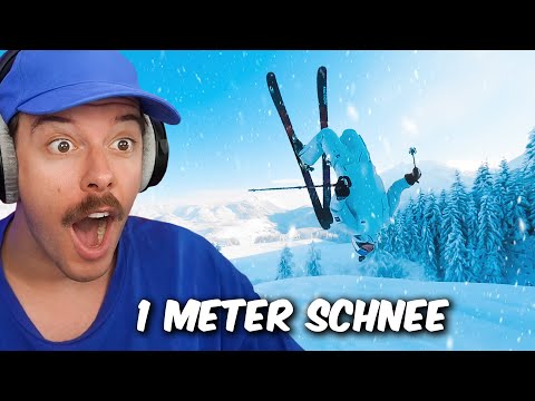 He's NEVER seen so much SNOW BEFORE 🏔 Aditotoro Reaction