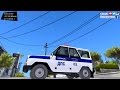 УАЗ Хантер ДПС для GTA 5 видео 1