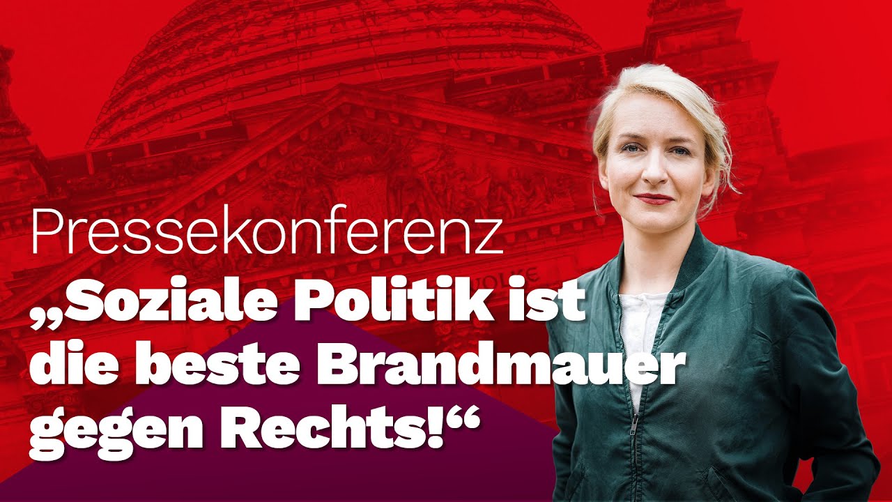 Pressekonferenz mit Ines Schwerdtner