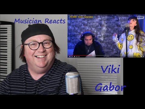 Reaction to Viki Gabor singing Getaway live