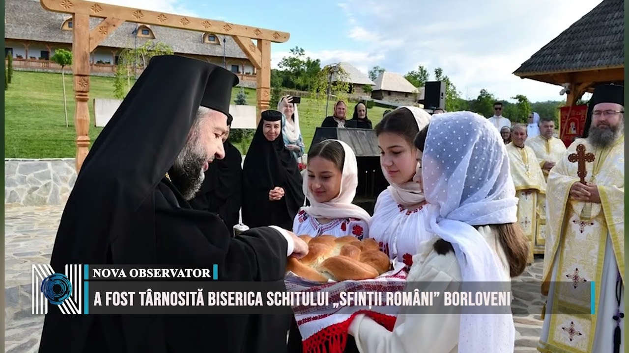A fost târnosită biserica Schitului „Sfinții Români” Borloveni