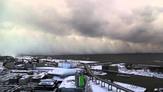 Time-Lapse of Buffalo Lake Effect Snow - Nov 18 2014