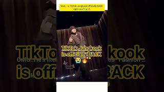 Download lagu Jungkook being a Supportive Hyung 💜TikTok Jungkook is officially BACK 😭🔥  #bts mp3