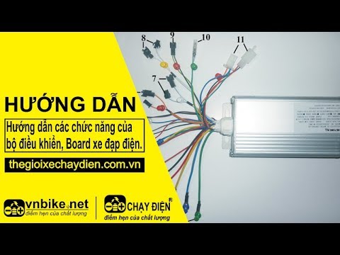 Hướng dẫn sử dụng bộ điều khiển đa năng 36v/48v-350W
