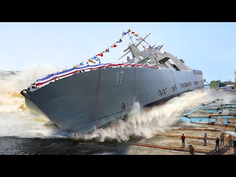 US Navy Special Technique to Launch Gigantic Billion $ Ship