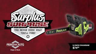 Surplus Surprise - Episode 2 - Poulan 14 in. Gas Chainsaw