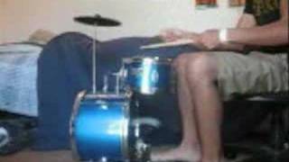 Every Time I Die - Tusk and Temper cover on tiny drum set