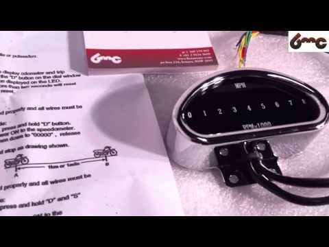 Botanymc.com Pro-Max digital Speedo/Tachometer