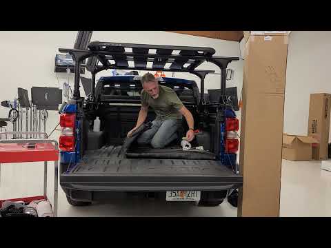 BedRug XLT Mat install on a 2022 Maverick in real time (please forgive the audio)