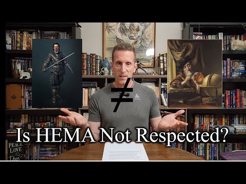Rob Childs Rapier Vid 57 - Response to No Respect for HEMA