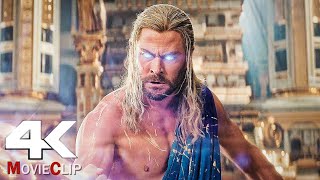 Thor Vs Zeus - Full Fight Scene - Thor: Love and Thunder (2022) HD |