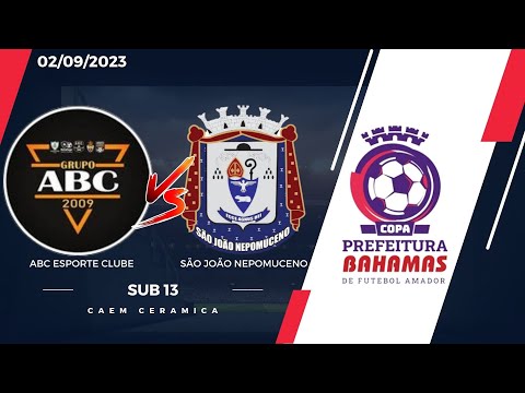 COPA BAHAMAS 2023 - ABC vs SÃO JOÃO - SUB 13 02/09/2023