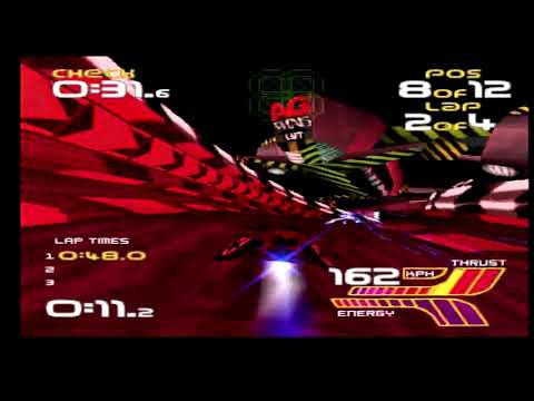 Wipeout 2097 Walkthrough Part 6 Odessa Keys (Rapier)