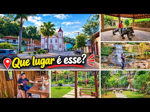 NÃO IMAGINÁVAMOS ENCONTRAR UM LUGAR ASSIM EM GONZAGA-MG! 😱