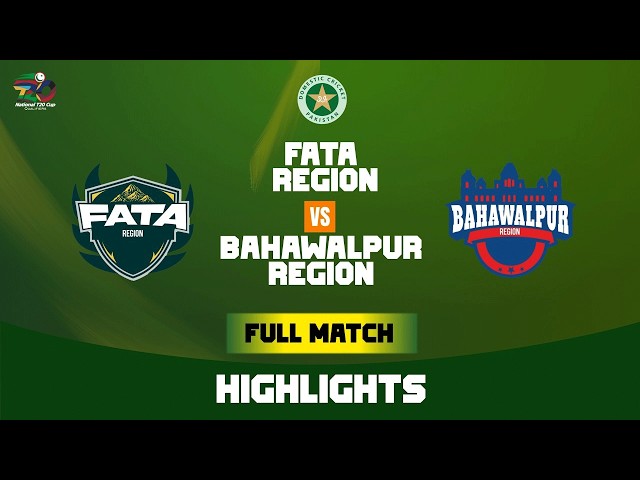 Full Highlights | FATA vs Bahawalpur | ABS Developers National T20 Qualifier |MZA1K Full Highlights | FATA vs Bahawalpur | ABS Developers National T20 Qualifier |MZA1K