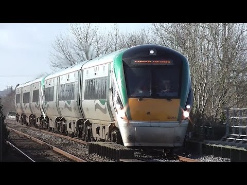 IE 22000 Class ICR Train number 22261 - Monasterevin, Kildare