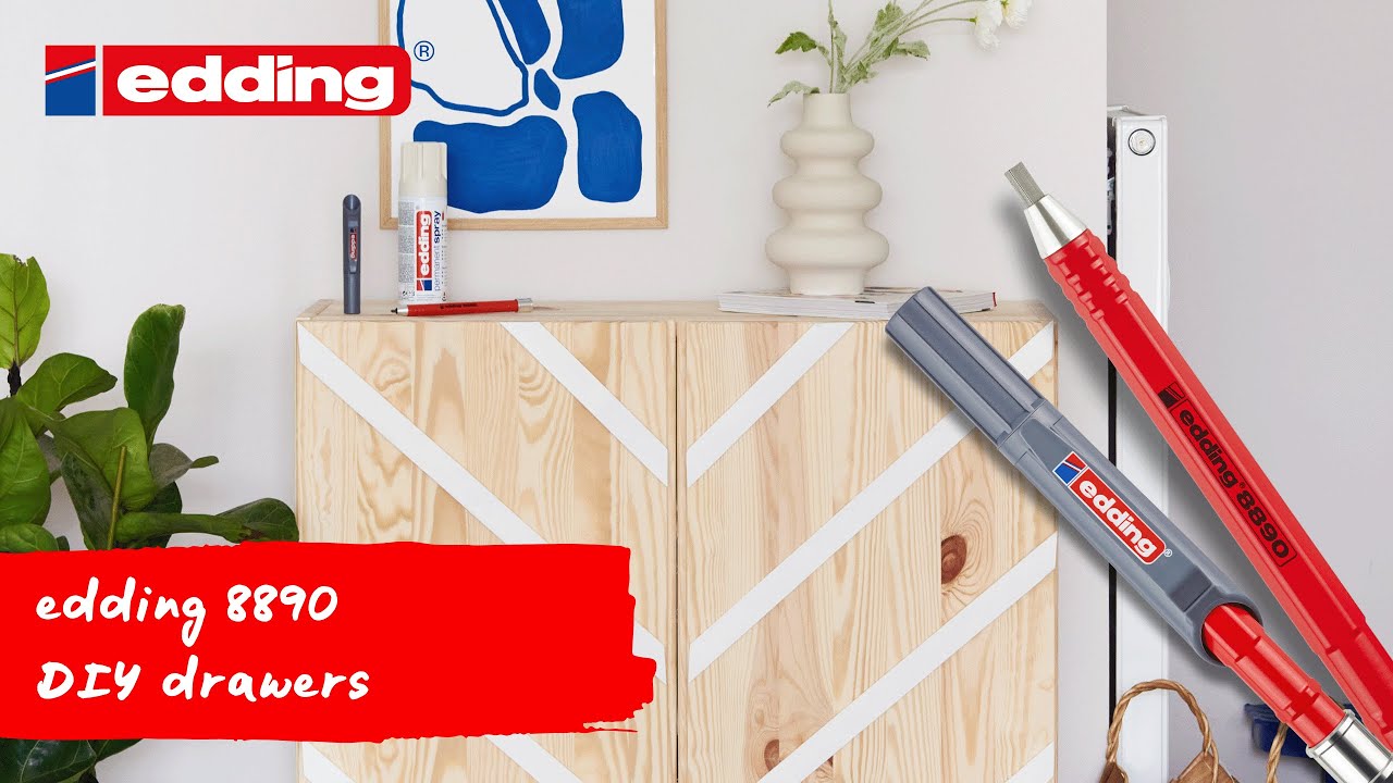 Creion mecanic tamplar edding 8890, corp aluminiu, mina rectangulara 2x5 mm, HB, argintiu