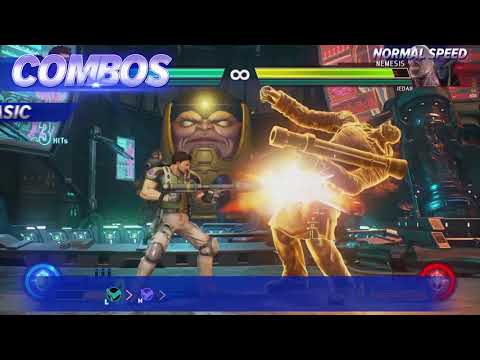Marvel vs  Capcom  Infinite   Chris Tutorial