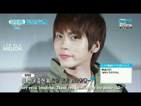 [ENG] 140808 SHINee Jonghyun cut Noona Obsession 1st - Super Idol Chart Show