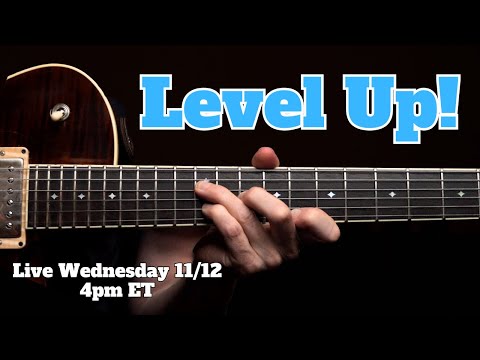 Level Up Your Blues Rhythm Chops! Live!