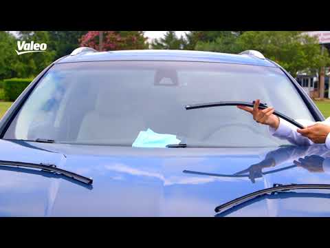 Valeo Beam Original Wiper Blade Installation: Pinch Tab Arm Installation