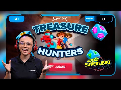 Superlibro │ Juega Superlibro │ Cazadores de Tesoros App