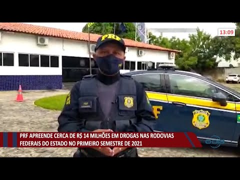 PRF apreende cerca de R$ 14 Milhões em drogas no primeiro semestre do ano 20 07 2021