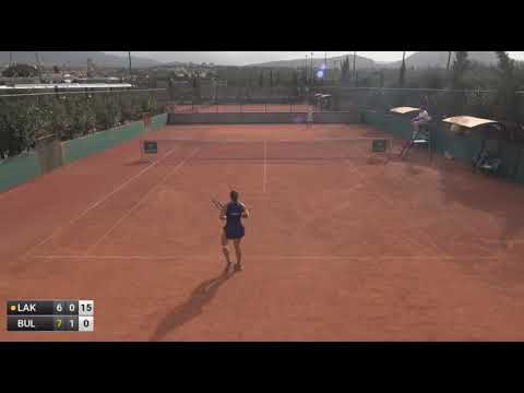 Michaela Laki [SE] - Miriam Bulgaru [4] (W25 Heraklion 2022 QF) (Set 2)