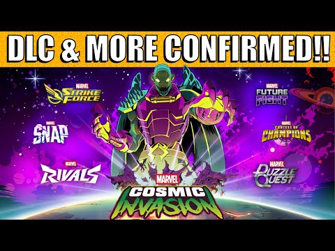 HUGE DLC & Collaborations ANNOUNCED For Marvel Cosmic Invasion