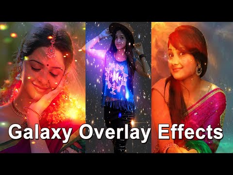 Galaxy Photo Overlay Effects Video