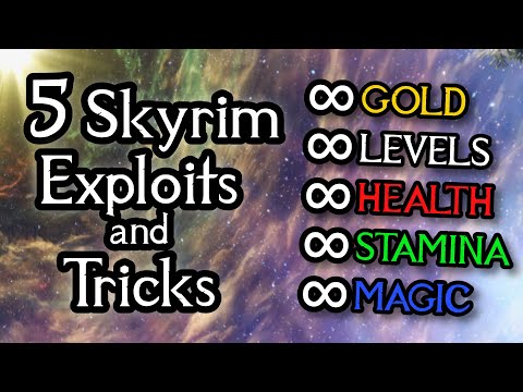 How to become a GOD in Skyrim using exploits, glitches, and tricks 2022
