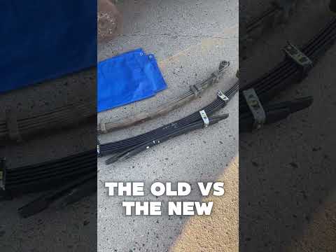 These old man emu heavy leaf springs make a world of difference #oldmanemu #toyota #offroading