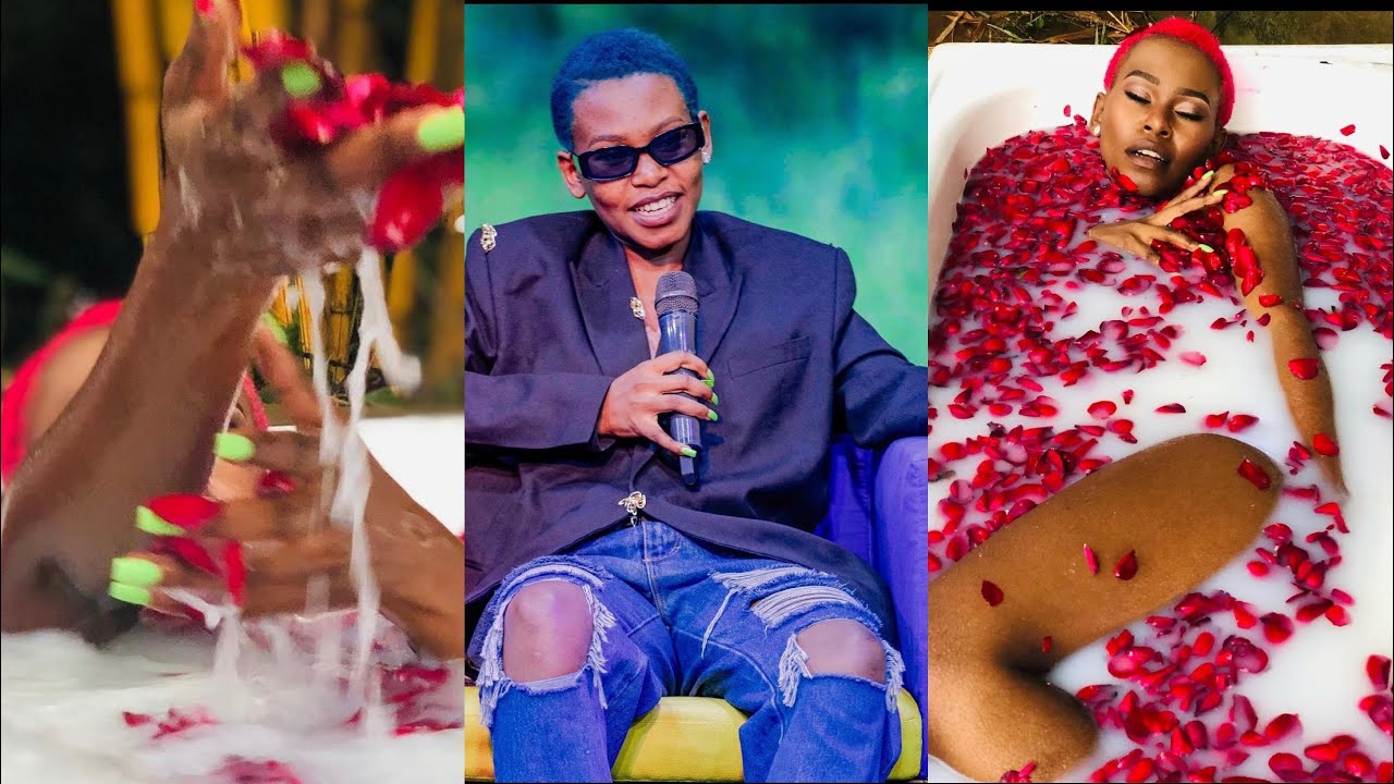 Alyn SANO atubwiye uko yaryamye mw’ibase yuzuye AMATA yambaye ubusa|Umufana we ashatse kuyanywa Live