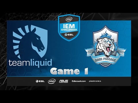 Team Liquid vs Dark Passage | Game 1 - LB Group B | IEM Gyeonggi 2016