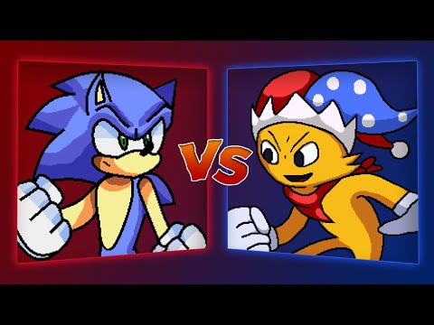 MUGEN Battle - Sonic vs Spark