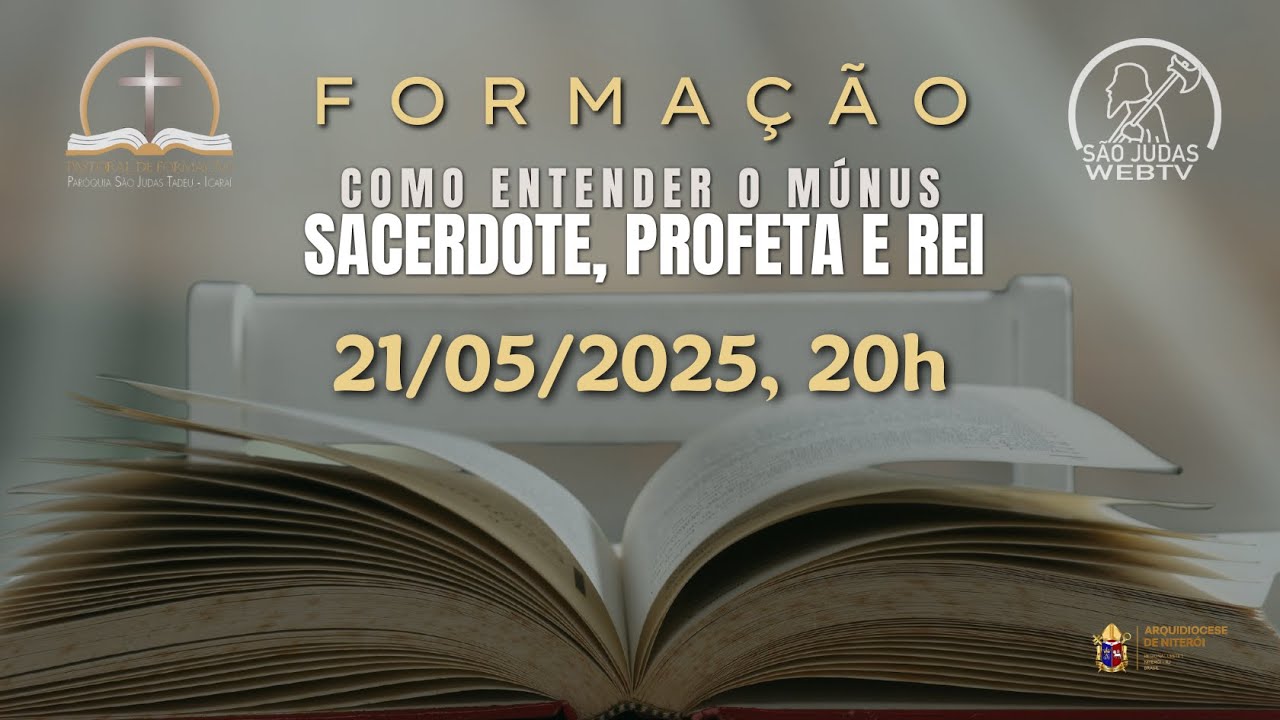 COMO ENTENDER O MÚNUS SACERDOTE, PROFETA E REI