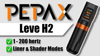 Pepax Leve H2 Tattoo Machine Review