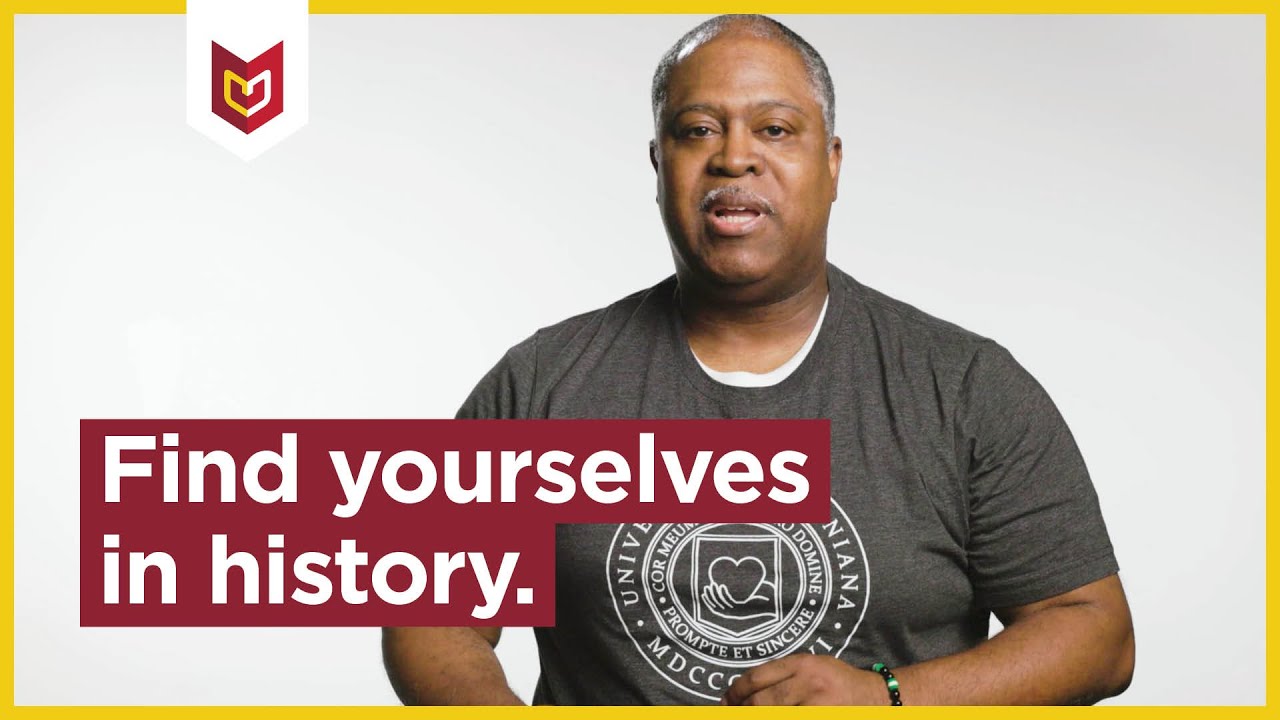Find yourself in history with Professor Eric Washington