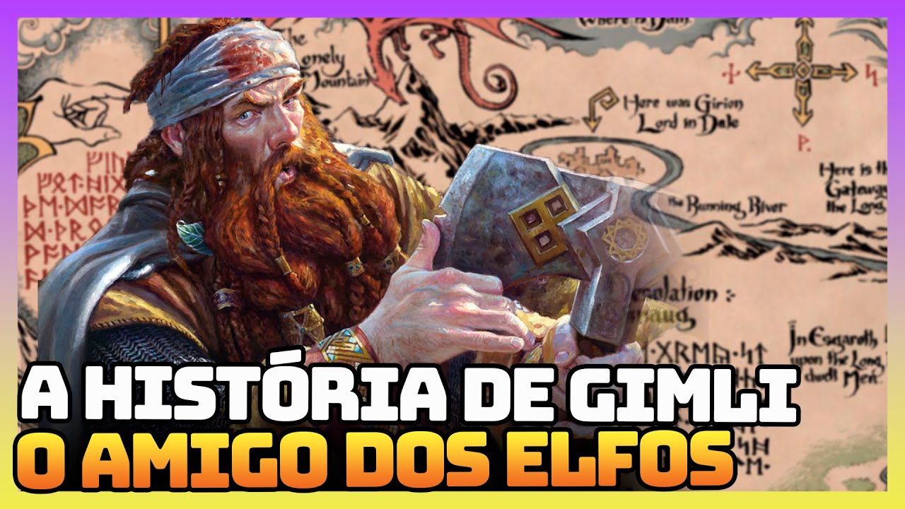 Todas as viagens de GIMLI, o Anão #lotr