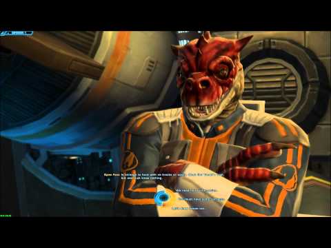 SWTOR JC Eleventh Conversation with Qyzen Fess - Picking Up the Trail