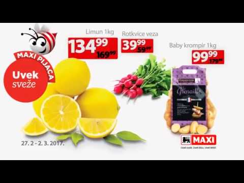 Maxi Fresh akcija od 27.02.-02.03.2017
