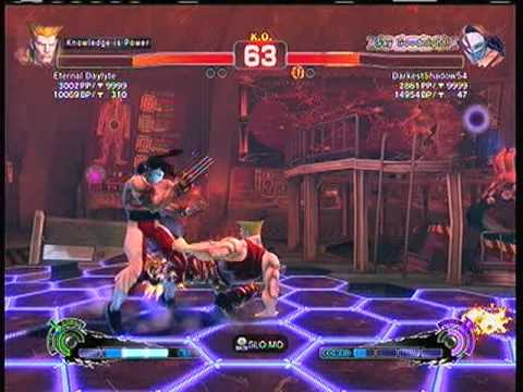 SSF4AE: Guile (Eternal Daylyte) vs. Vega (DarkestShadow54)   SD