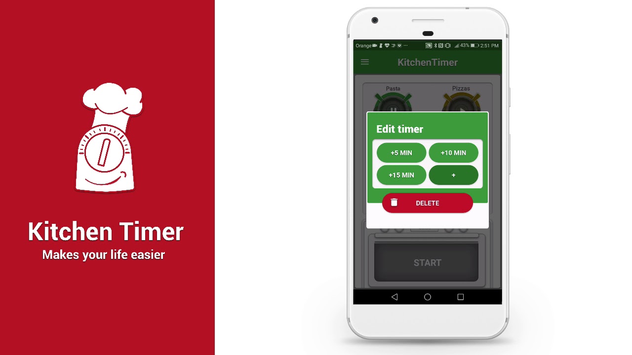 kitchen timer for Android