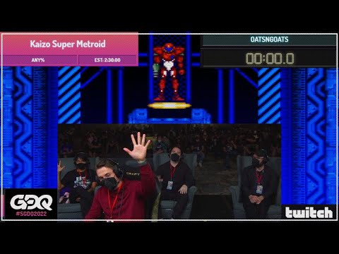 SGDQ 2022 | Kaizo Super Metroid