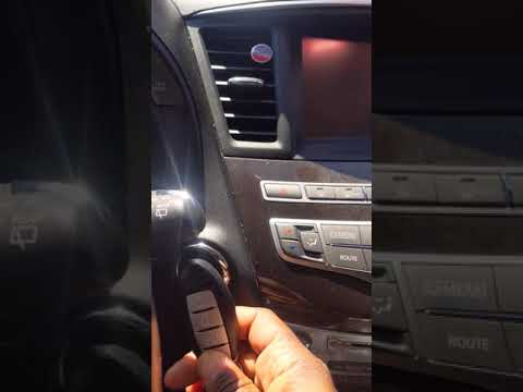 Infiniti key fob battery is dead, What to do video.